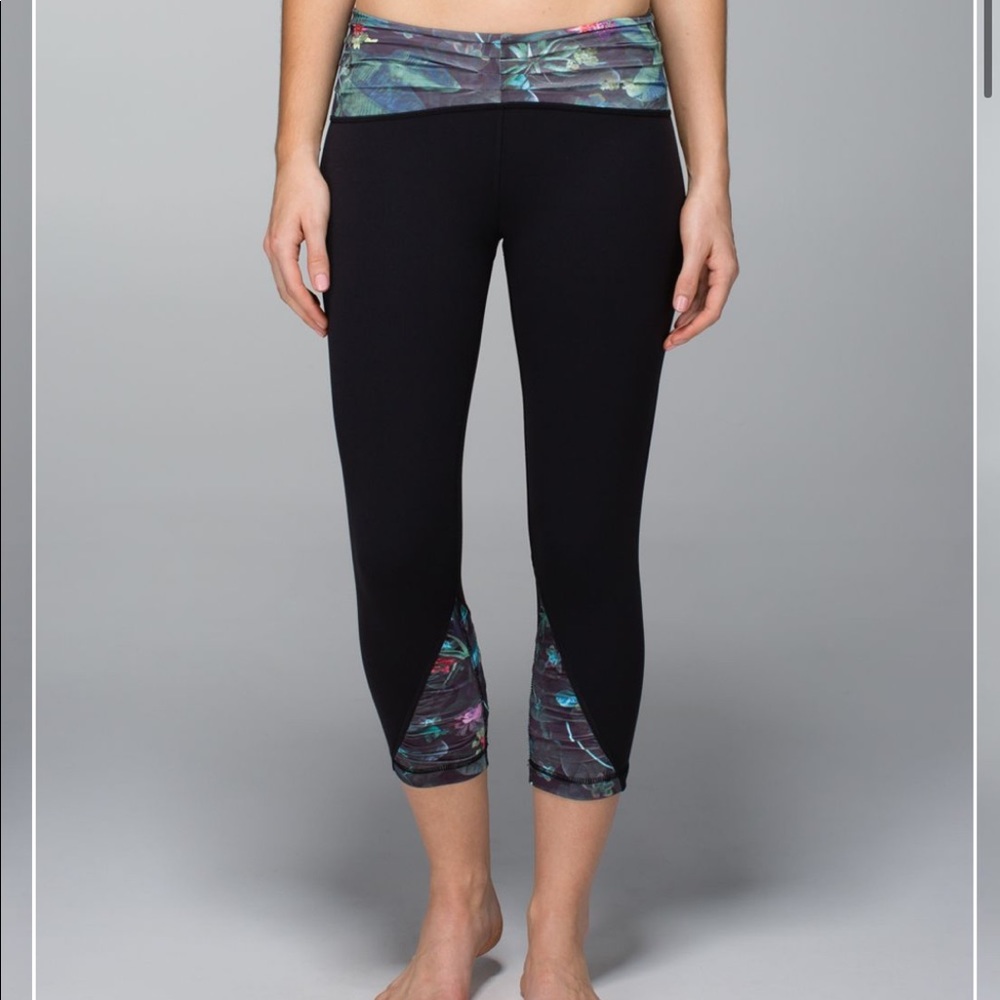 Lululemon Crop Jungle